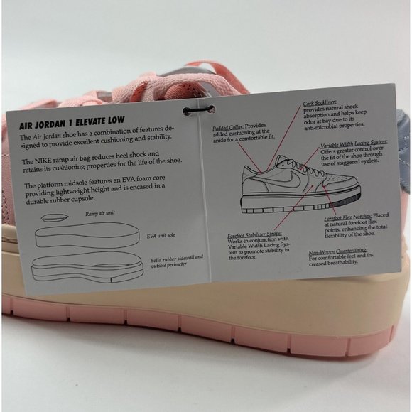 Nike Pink and Gray Athletic Shoes - Picture 9 of 15